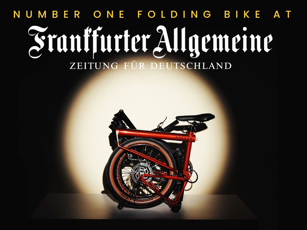 Frankfurter Allgemeine votes Max best folding bike on the market
